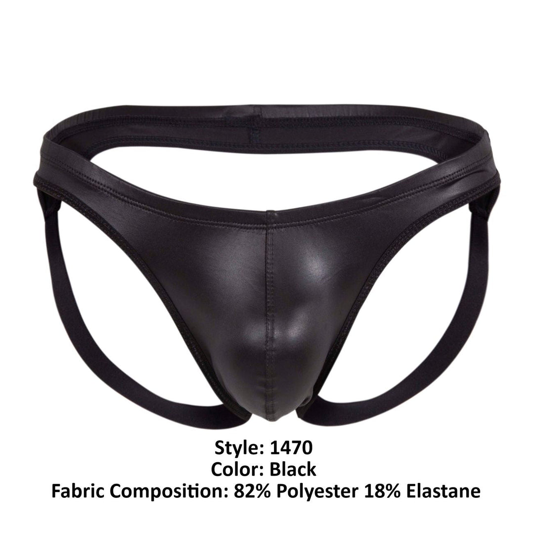 Clever men's black Audacity jockstrap – athletic supporter bold underwear