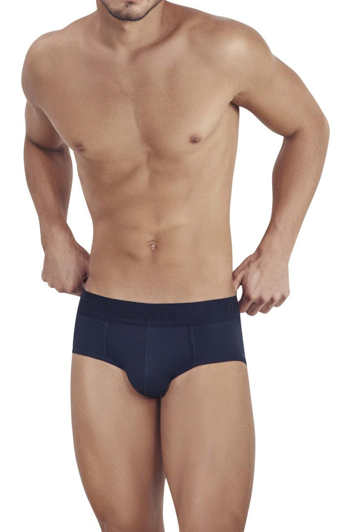 Clever men's black Heavenly briefs – microfiber second-skin full coverage underwear