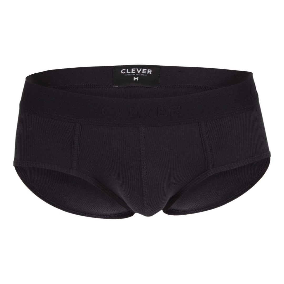 Clever men's black Heavenly briefs – microfiber second-skin full coverage underwear