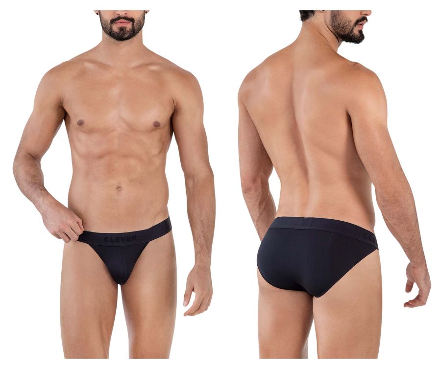 Clever Moda Deseo Men's Bikini Brief in Black – men's briefs