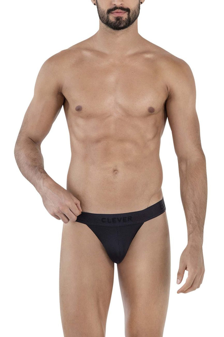 Clever Moda Deseo Men's Bikini Brief in Black – men's briefs