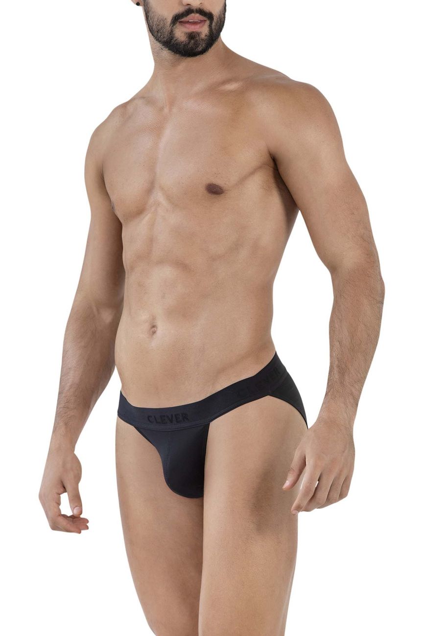 Clever Moda Deseo Men's Bikini Brief in Black – men's briefs