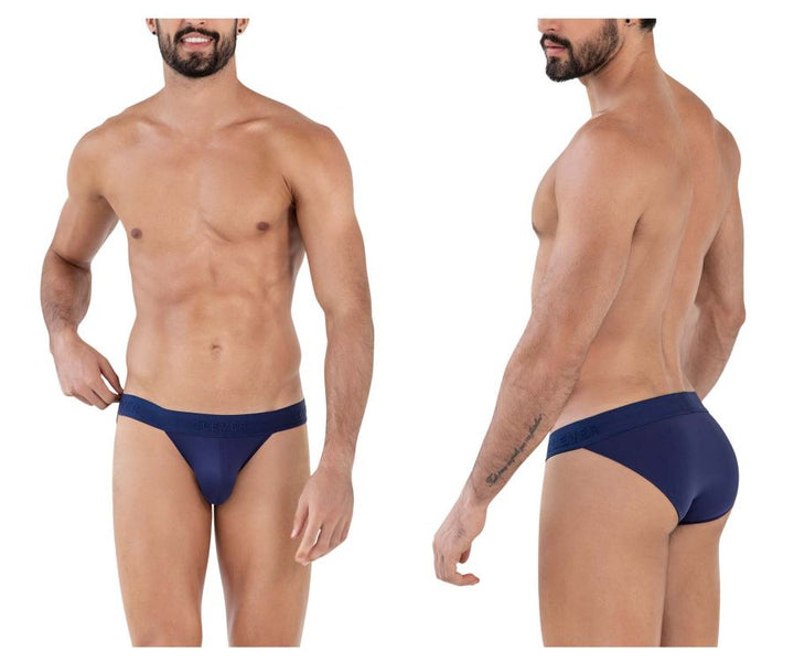 Clever Moda Deseo Men's Bikini Brief in Dark Blue – men's briefs
