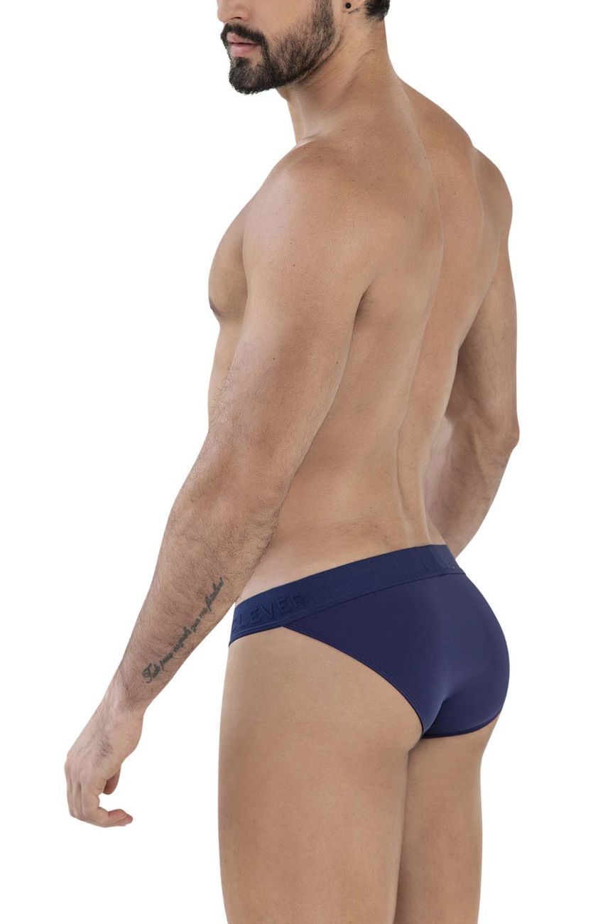 Clever Moda Deseo Men's Bikini Brief in Dark Blue – men's briefs