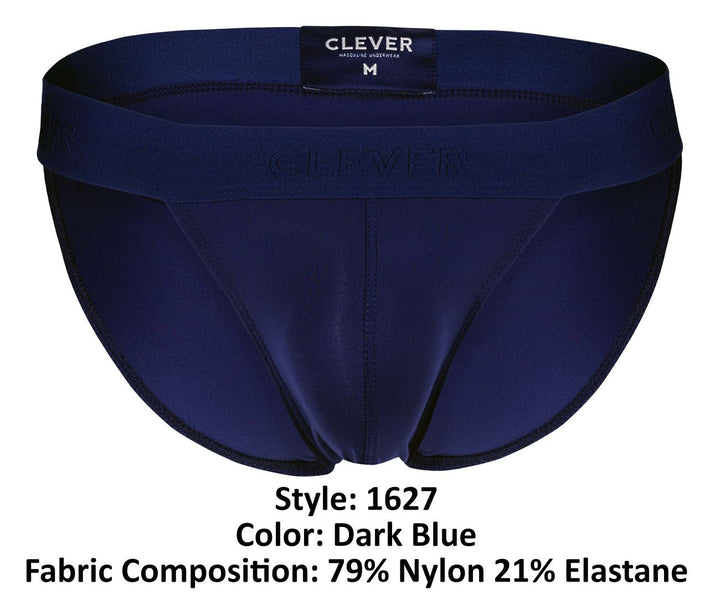 Clever Moda Deseo Men's Bikini Brief in Dark Blue – men's briefs