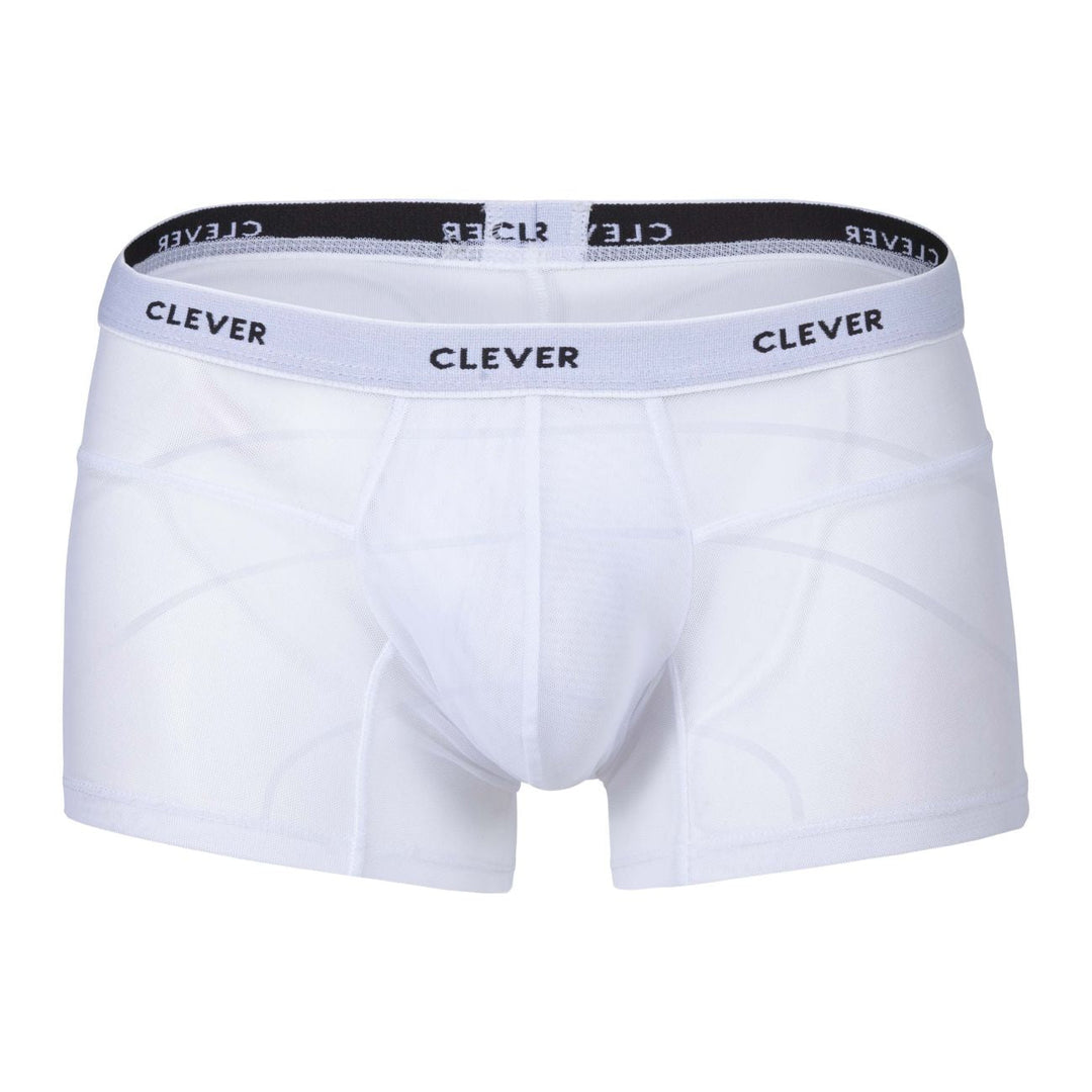Clever Moda Legend Trunks in White – men's trunks