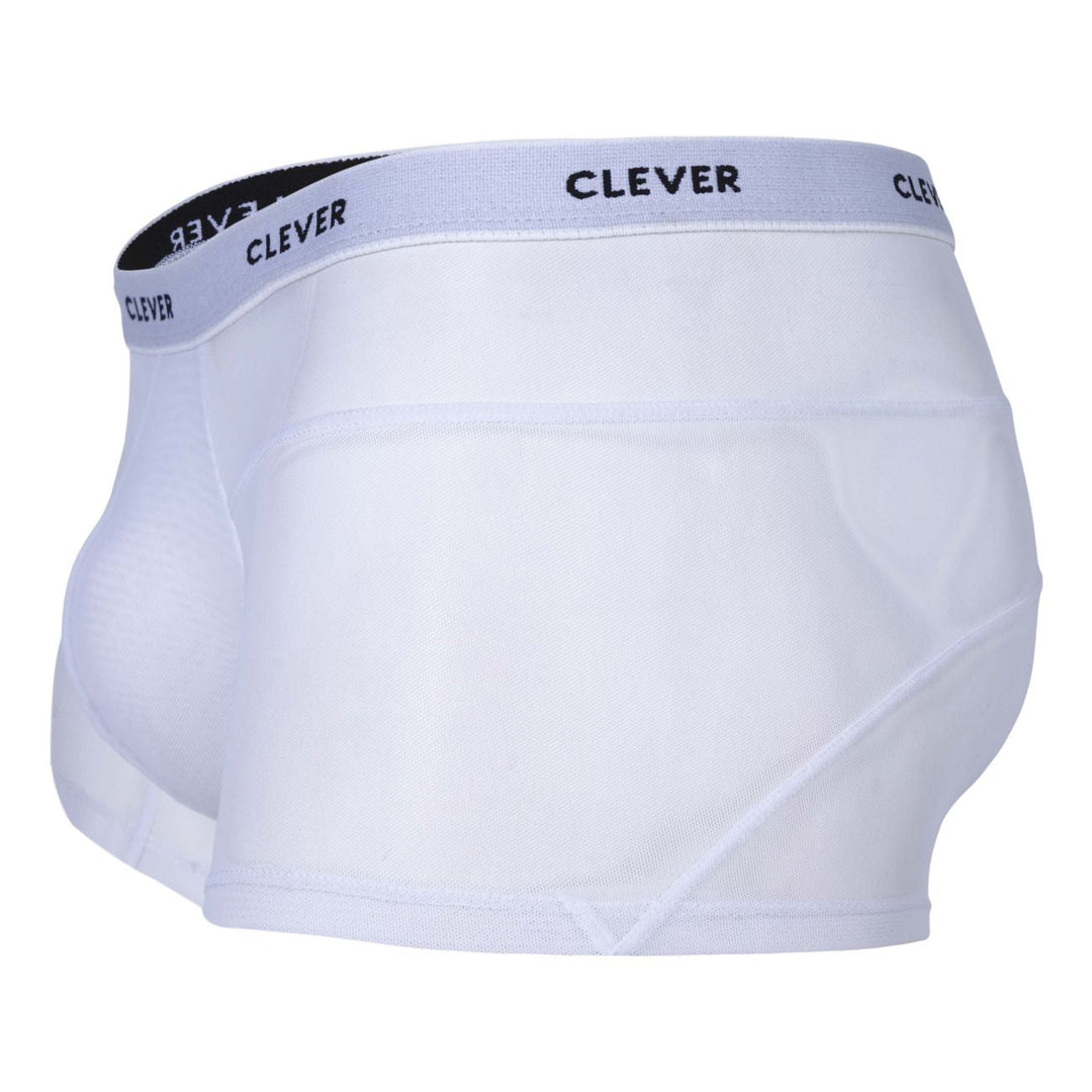 Clever Moda Legend Trunks in White – men's trunks