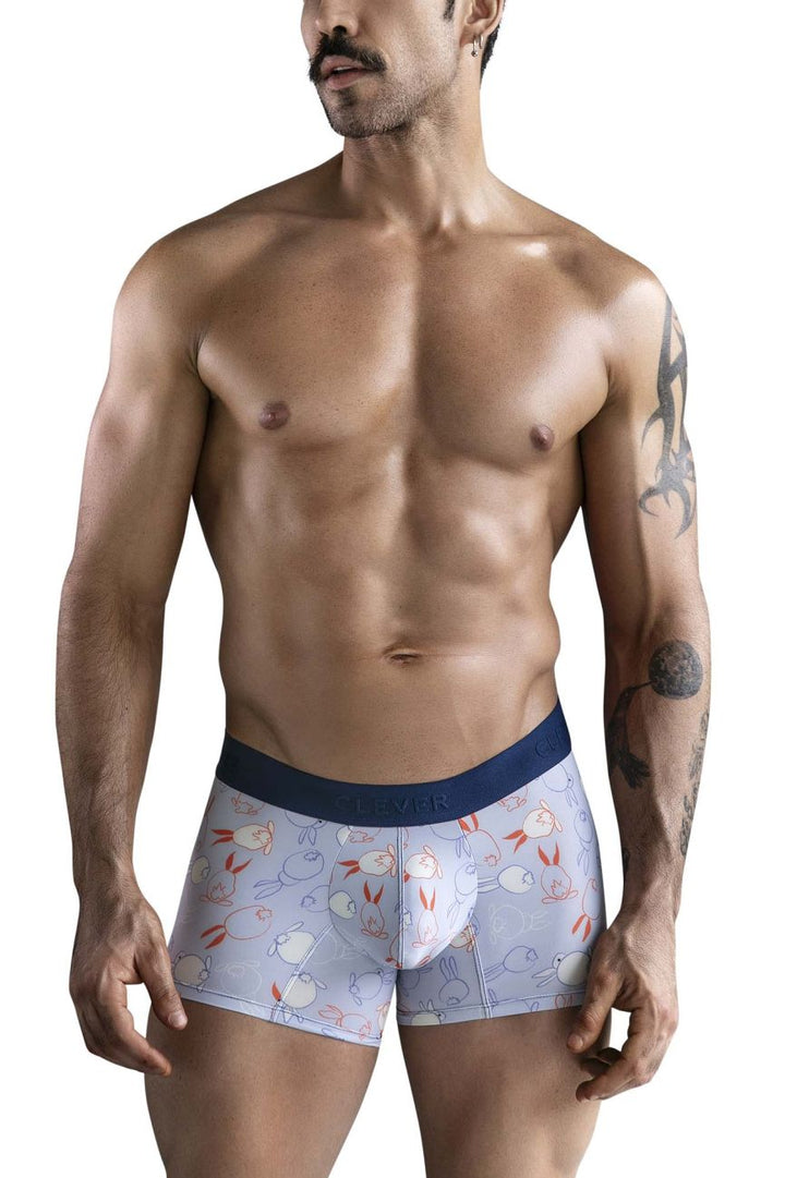 Clever Moda Coney Trunks in Blue – men's trunks
