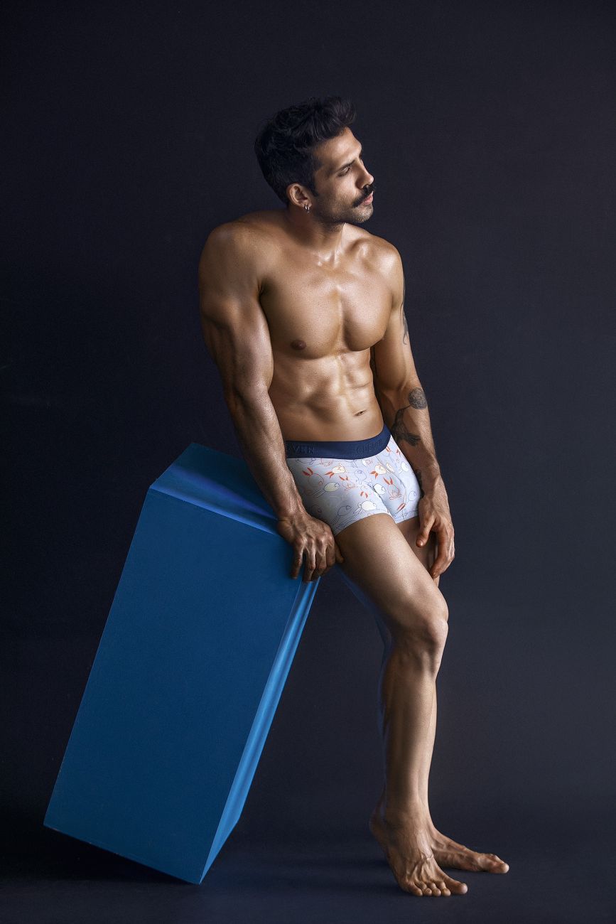Clever Moda Coney Trunks in Blue – men's trunks