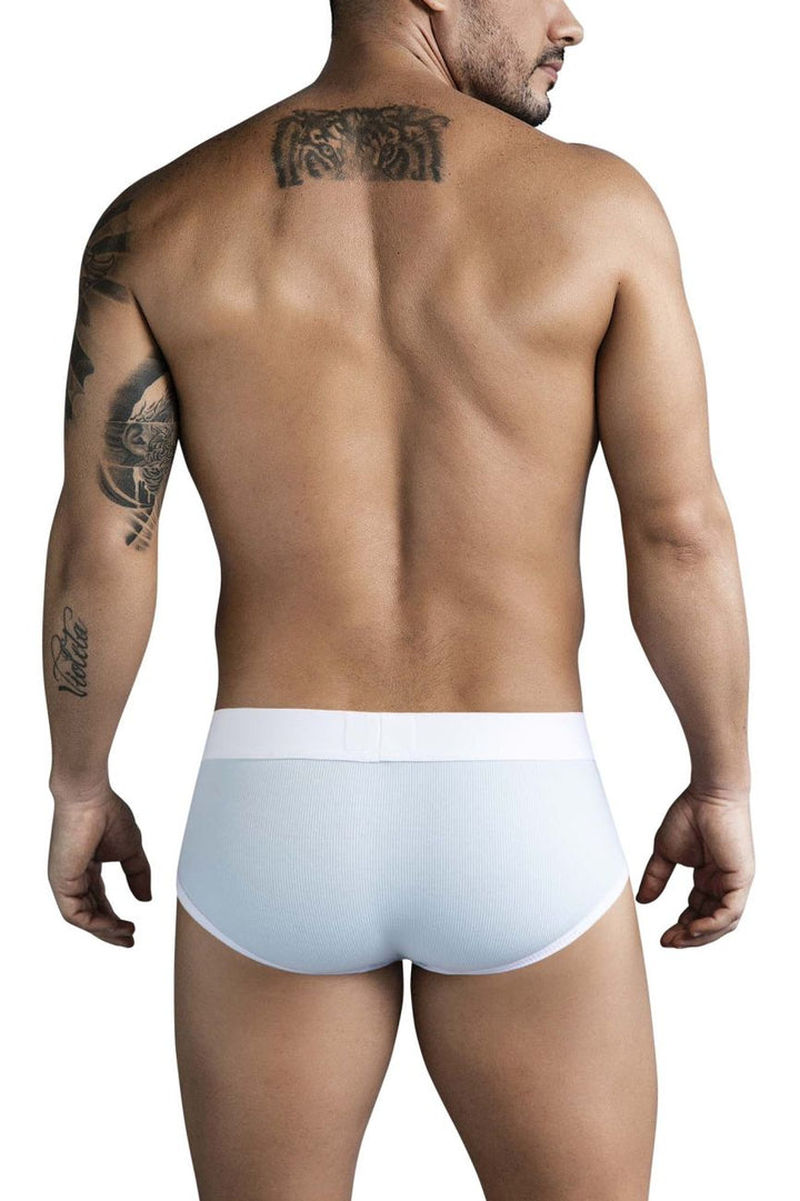 Clever Moda Colors Men's Bikini Brief in Blue – men's briefs