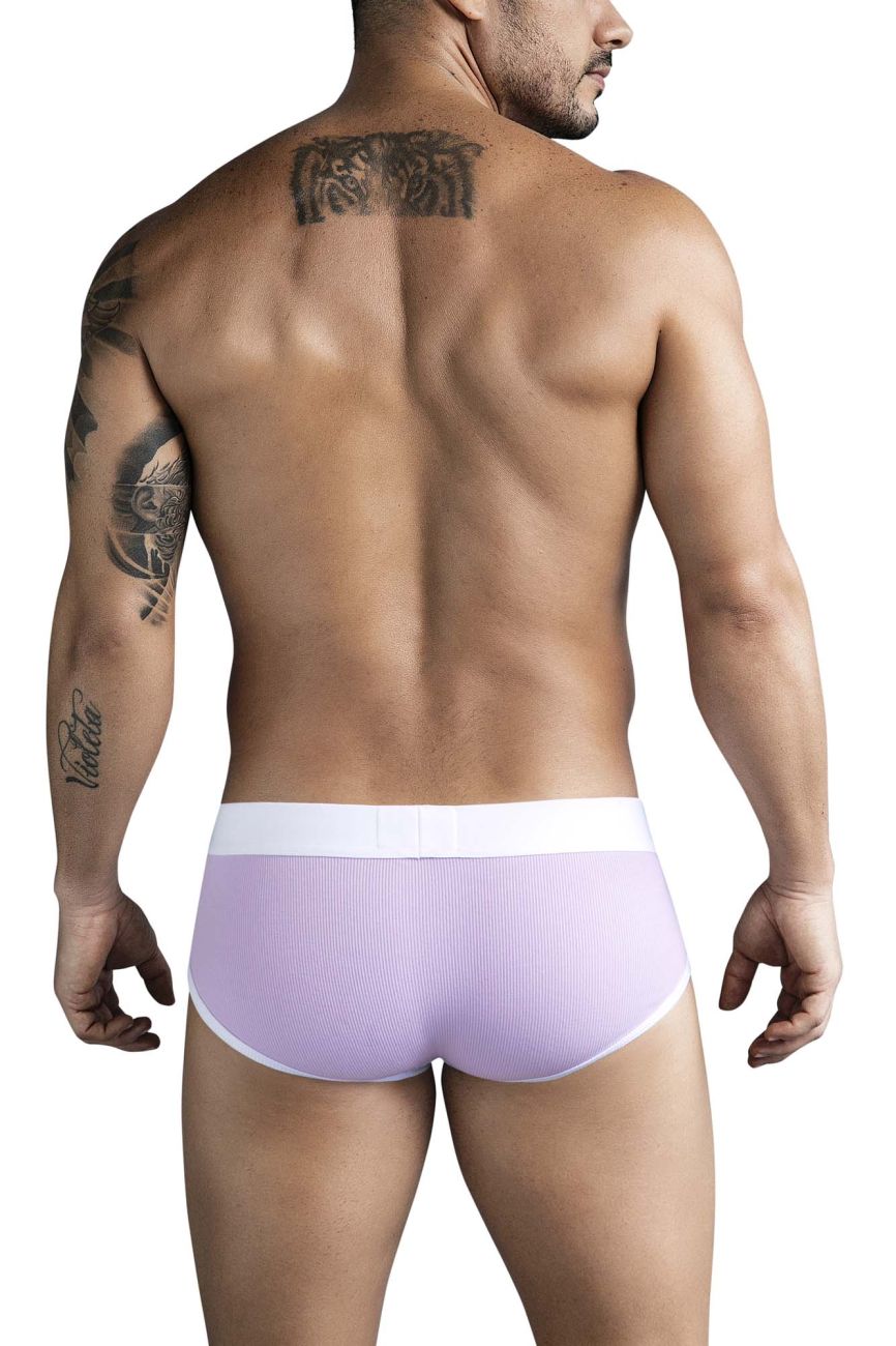 Clever Moda Colors Men's Bikini Brief in Lilac – men's briefs