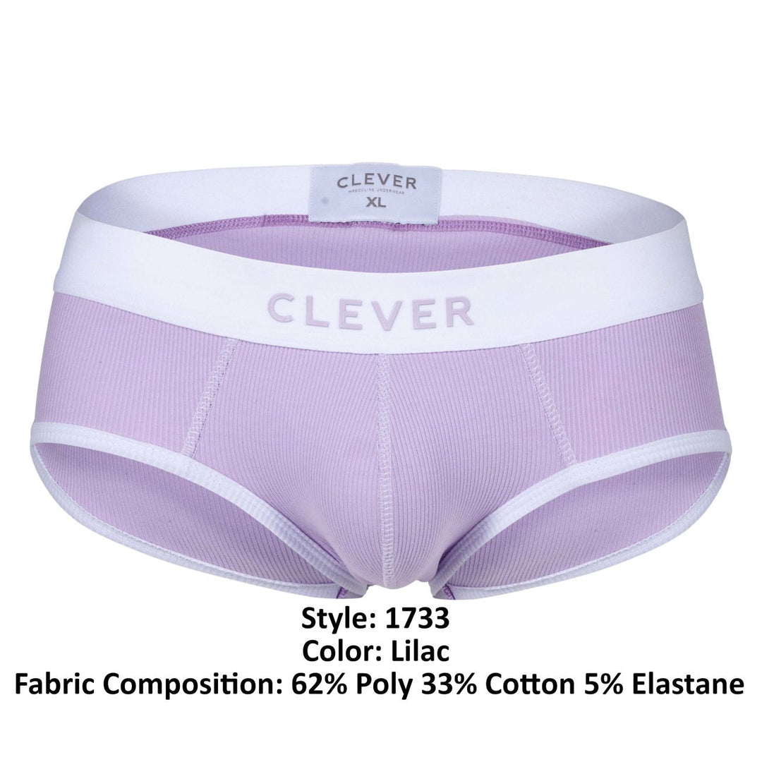 Clever Moda Colors Men's Bikini Brief in Lilac – men's briefs