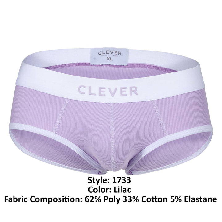 Clever Moda Colors Men's Bikini Brief in Lilac – men's briefs