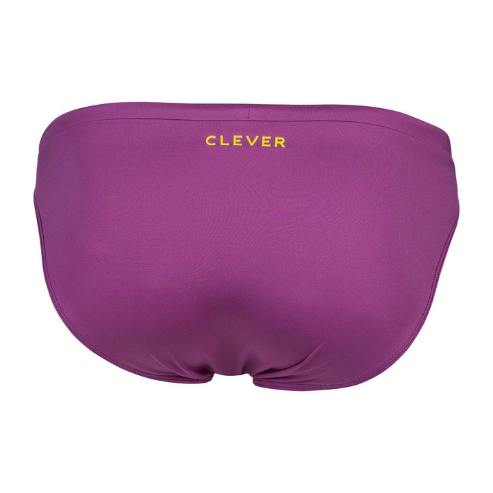 Clever Moda Vivo Men's Swim Brief in Grape – men's swimwear