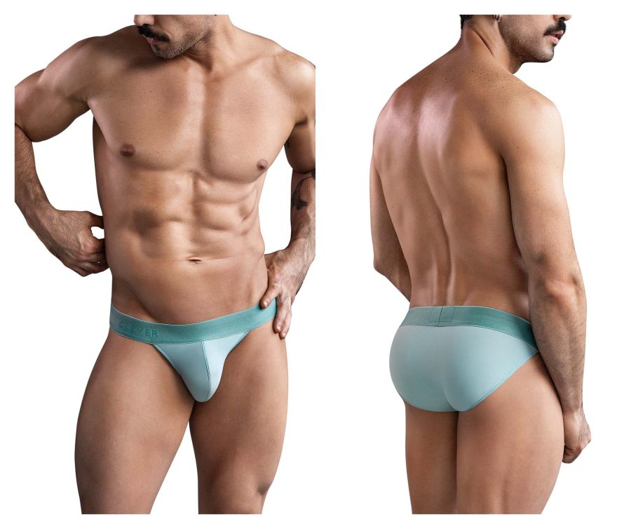 Clever Moda Eco Men's Bikini Brief in Green – men's briefs