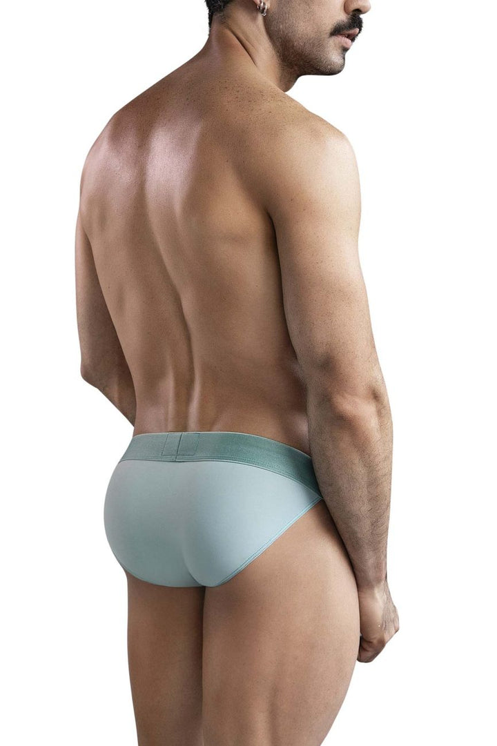 Clever Moda Eco Men's Bikini Brief in Green – men's briefs