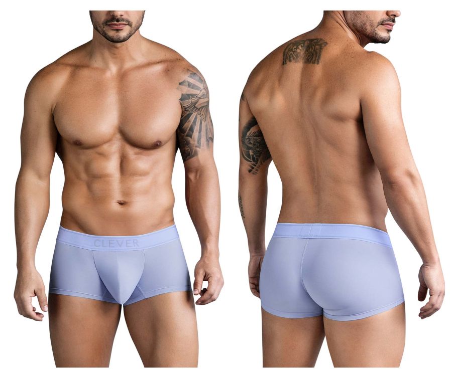 Clever Moda Craftiness Men's Trunk Underwear in Blue – men's trunks