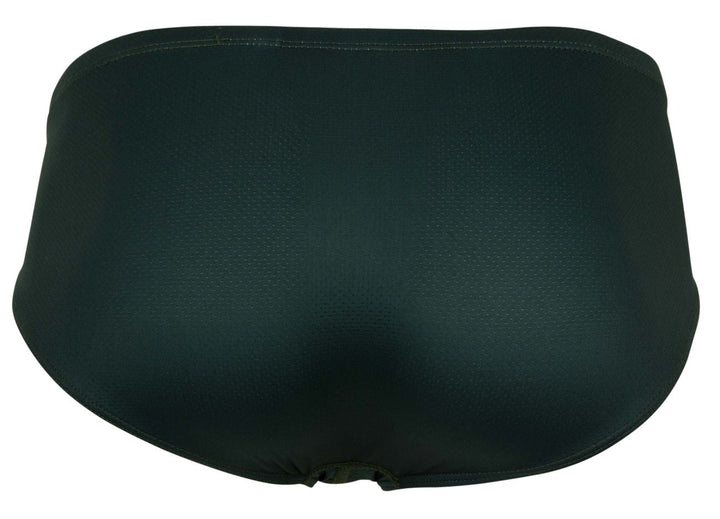 Clever Moda Optimo Men's Bikini Brief in Dark Green – men's briefs