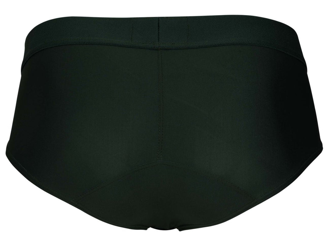 Clever Moda Venecia Men's Bikini Brief in Dark Green – men's briefs