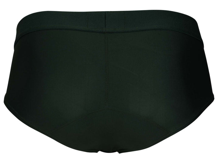 Clever Moda Venecia Men's Bikini Brief in Dark Green – men's briefs