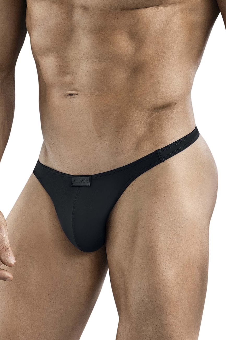 Clever Moda Desirable Men's Thong in Black – men's thongs