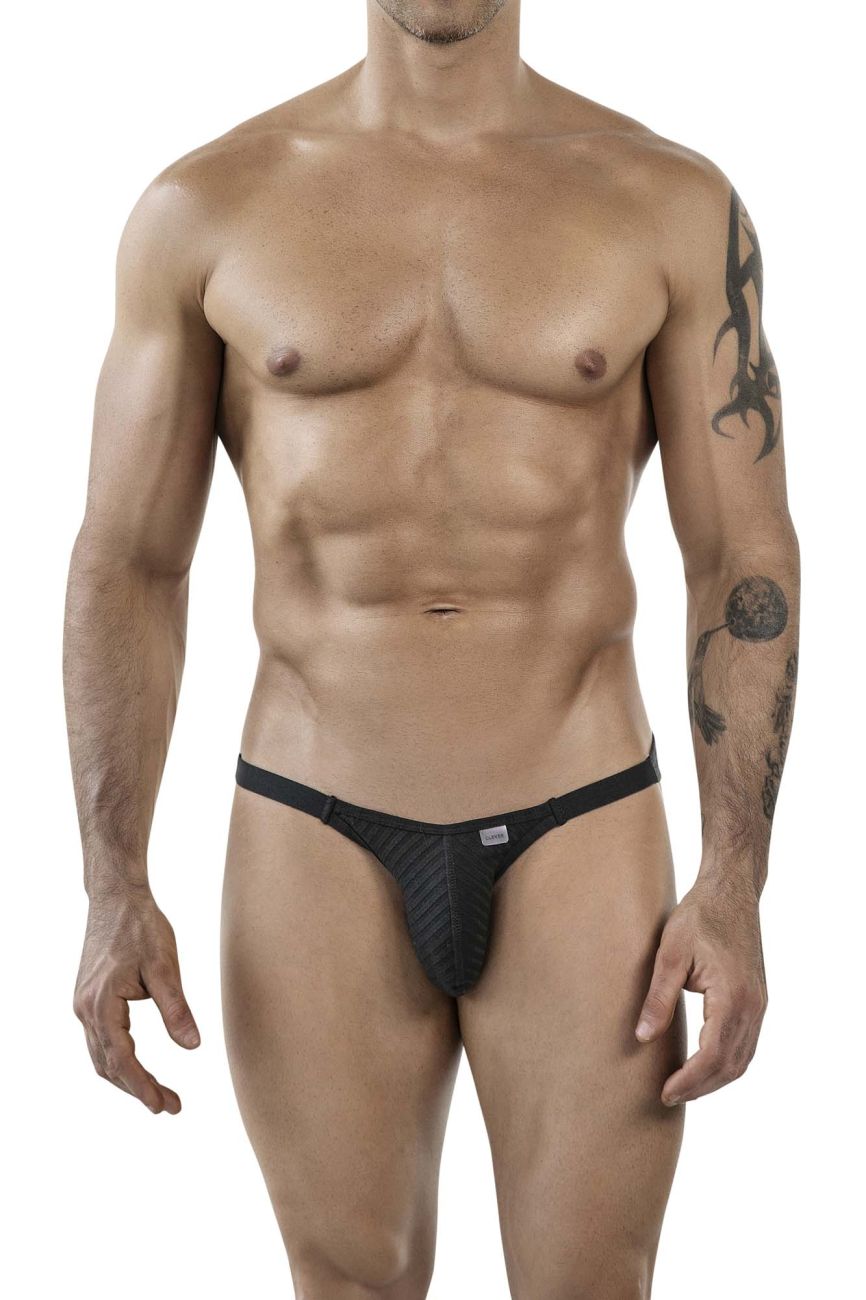 Clever Moda Mantra Men's Bikini Brief in Black – men's briefs