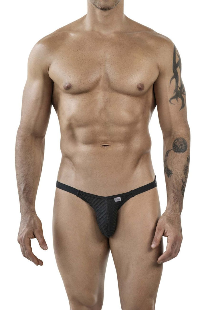 Clever Moda Mantra Men's Bikini Brief in Black – men's briefs