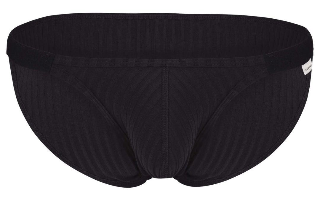 Clever Moda Mantra Men's Bikini Brief in Black – men's briefs