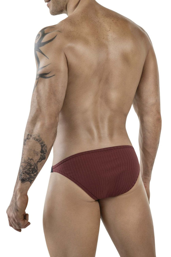 Clever Moda Mantra Men's Bikini Brief in Grape – men's briefs