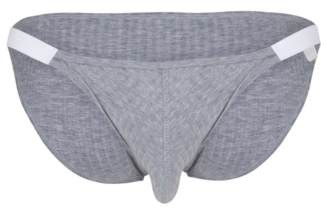 Clever Moda Mantra Men's Bikini Brief in Gray – men's briefs