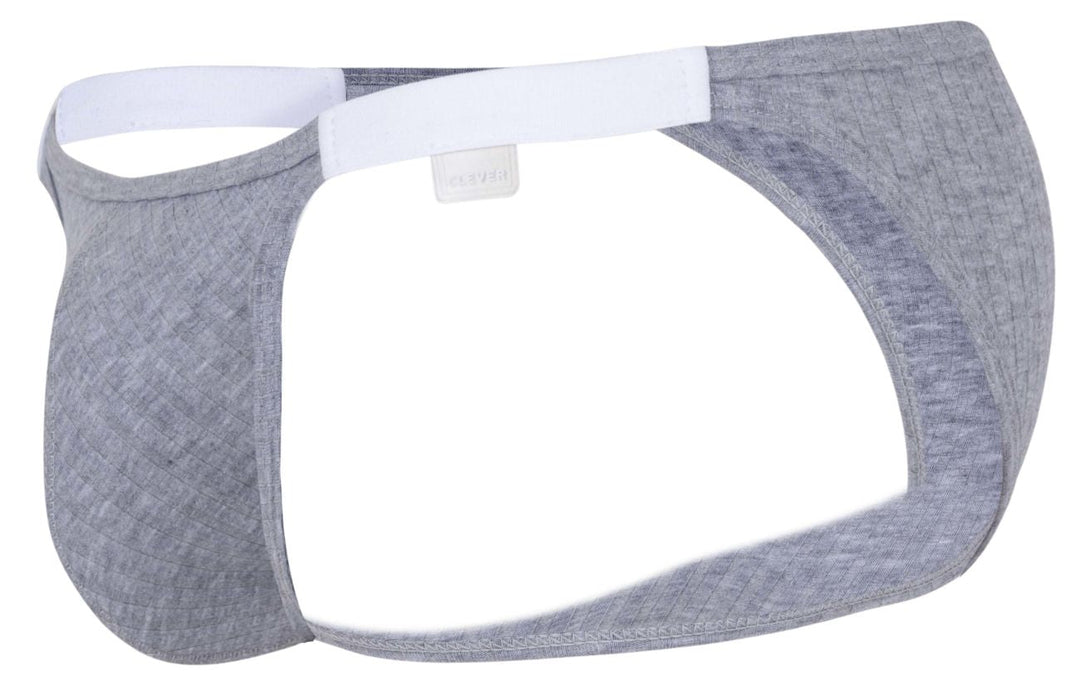 Clever Moda Mantra Men's Bikini Brief in Gray – men's briefs