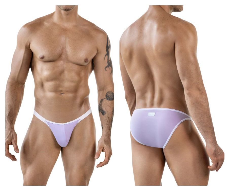 Clever Moda Relax Men's Bikini Brief in Lilac – men's briefs