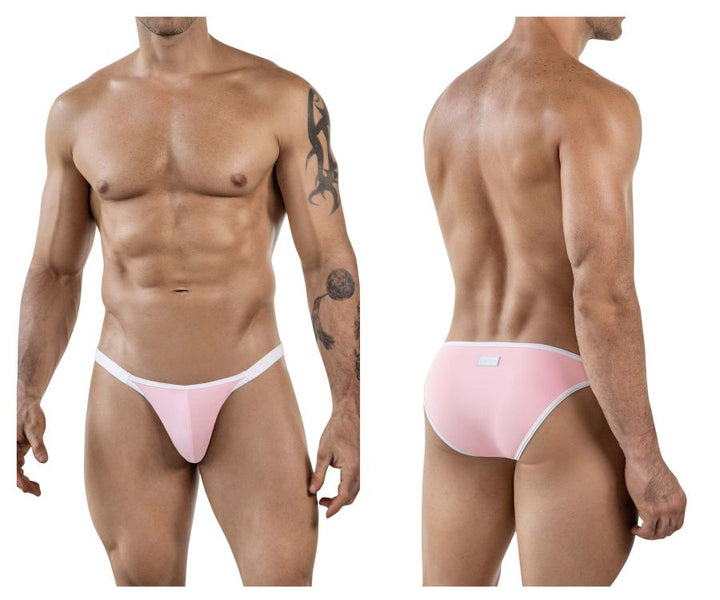 Clever Moda Relax Men's Bikini Brief in Pink – men's briefs