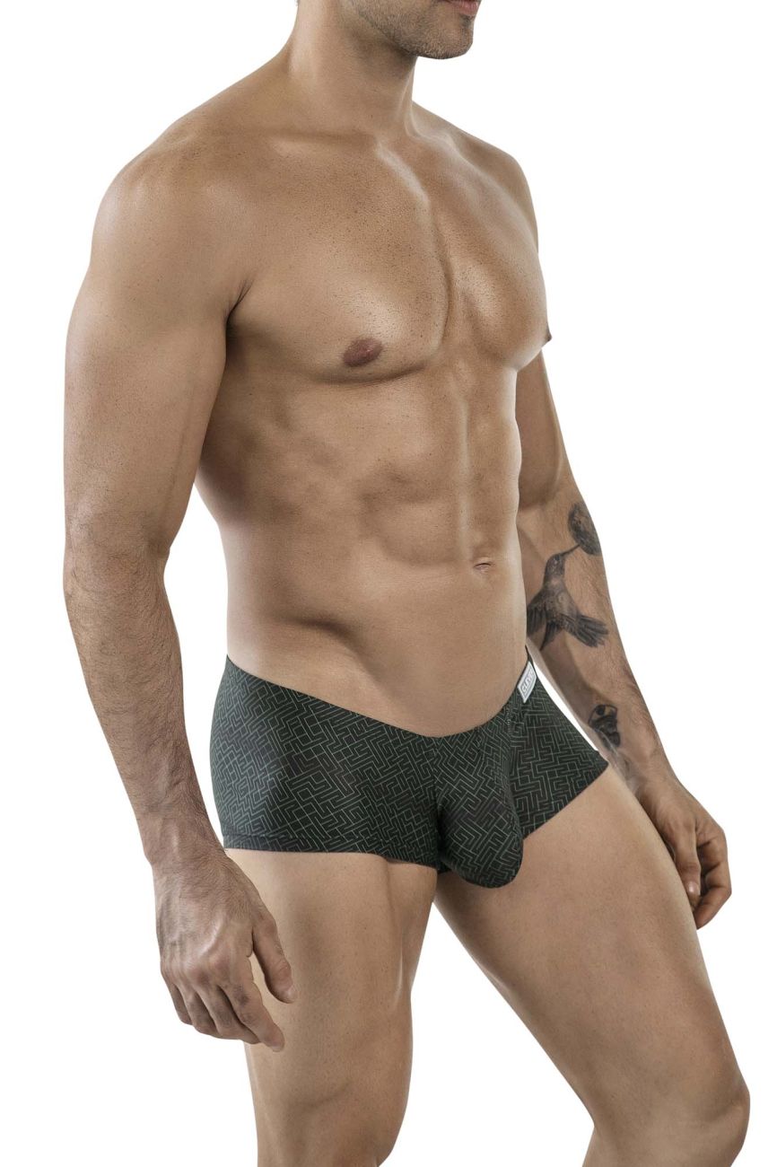 Clever Moda Laberin Men's Trunk Underwear in Black – men's trunks