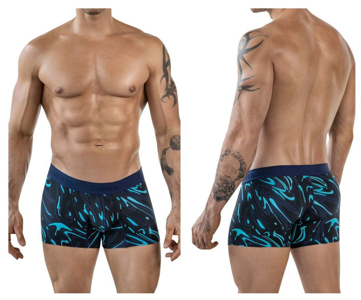Clever Moda Grosh Men's Trunk Underwear in Dark Blue – men's trunks