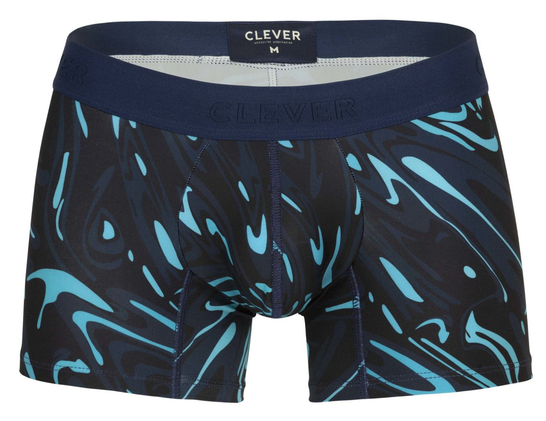 Clever Moda Grosh Men's Trunk Underwear in Dark Blue – men's trunks