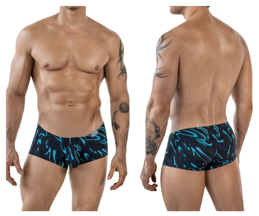 Clever Moda Grosh Men's Trunk Underwear in Dark Blue – men's trunks