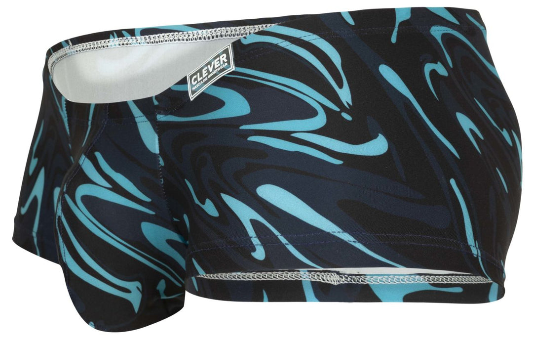 Clever Moda Grosh Men's Trunk Underwear in Dark Blue – men's trunks