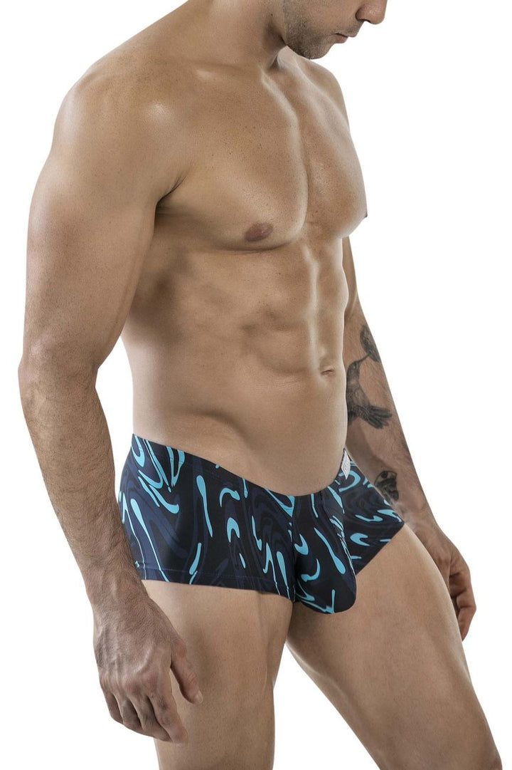 Clever Moda Grosh Men's Trunk Underwear in Dark Blue – men's trunks