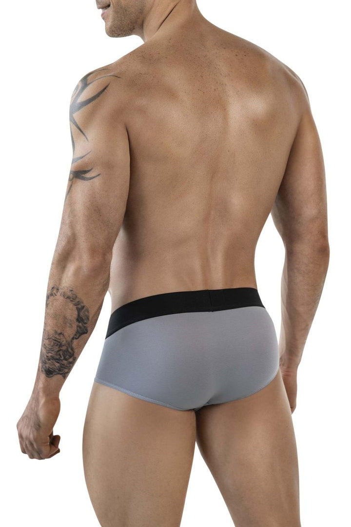 Clever Moda Oneal Men's Bikini Brief in Gray – men's briefs