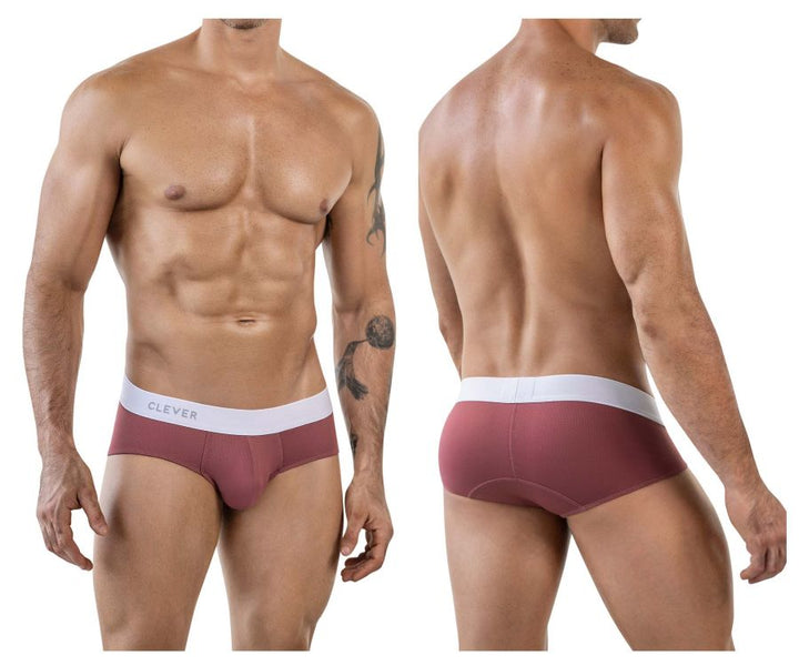 Clever Moda Lecler Men's Bikini Brief in Grape – men's briefs