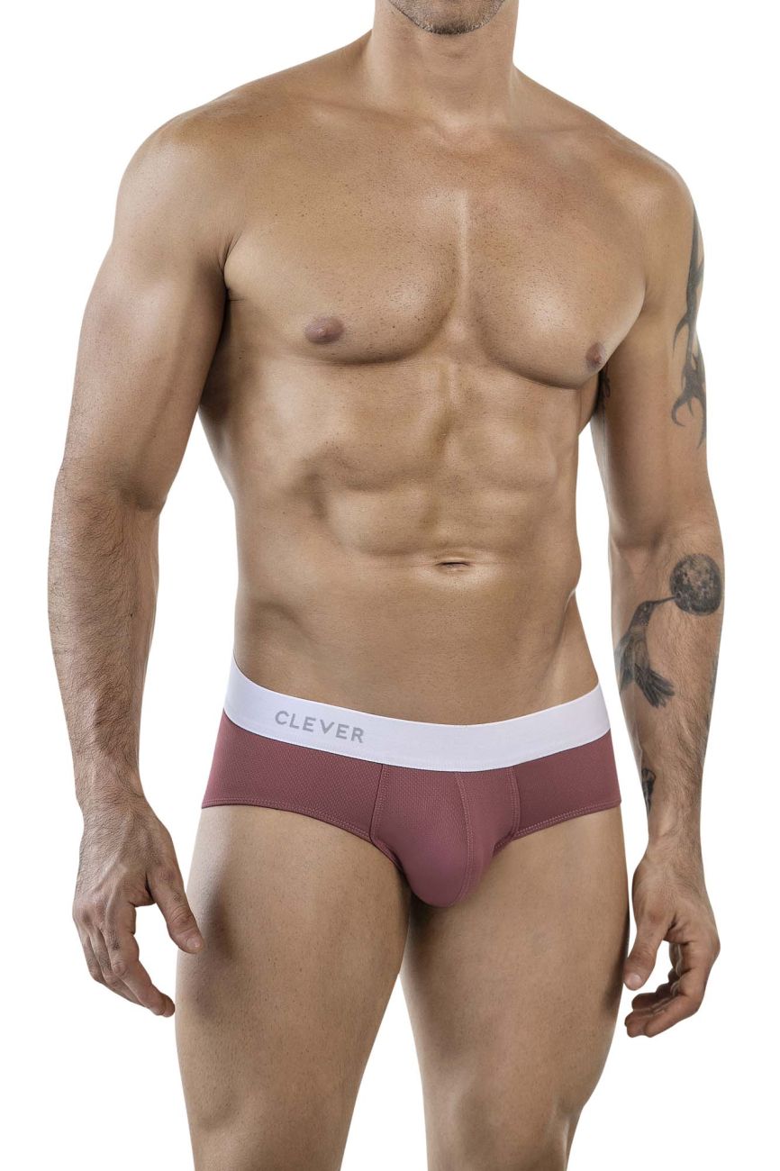 Clever Moda Lecler Men's Bikini Brief in Grape – men's briefs