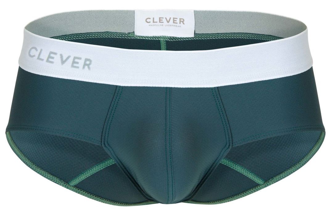 Clever Moda Lecler Men's Bikini Brief in Green – men's briefs