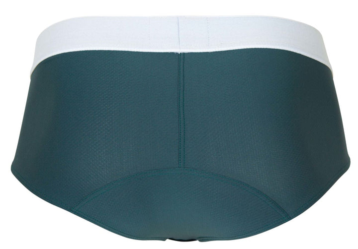 Clever Moda Lecler Men's Bikini Brief in Green – men's briefs