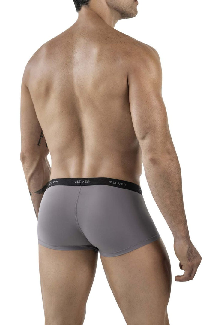 Clever Moda Tokio Men's Trunk Underwear in Gray – men's trunks