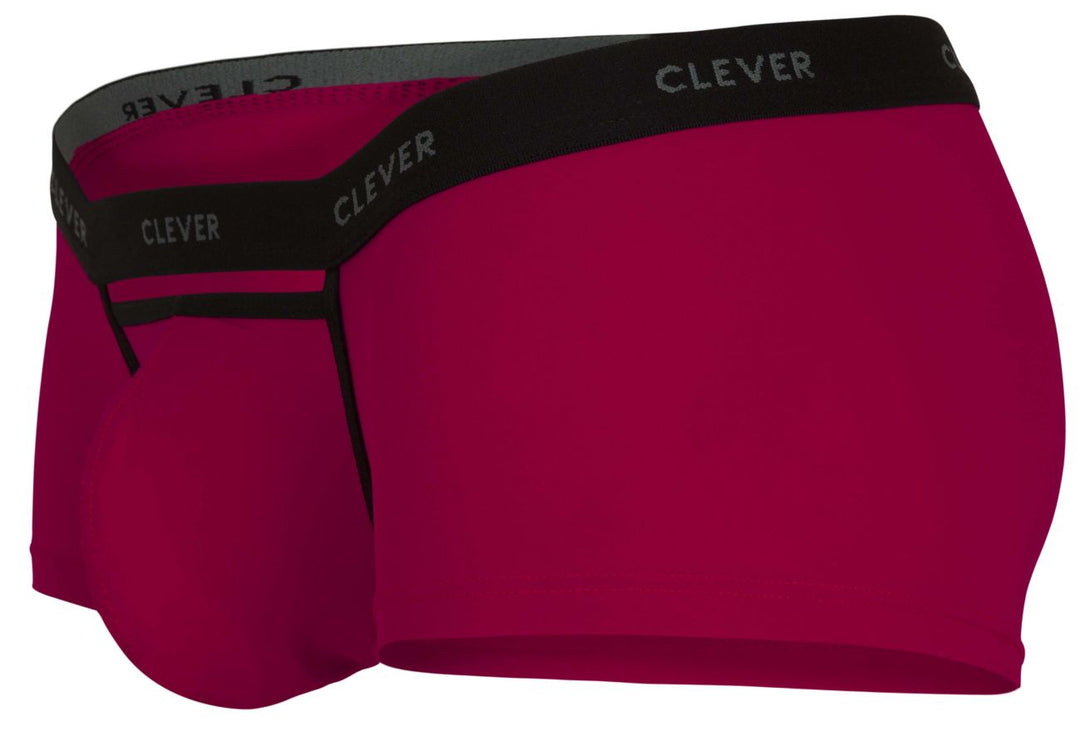 Clever Moda Tokio Men's Trunk Underwear in Red – men's trunks