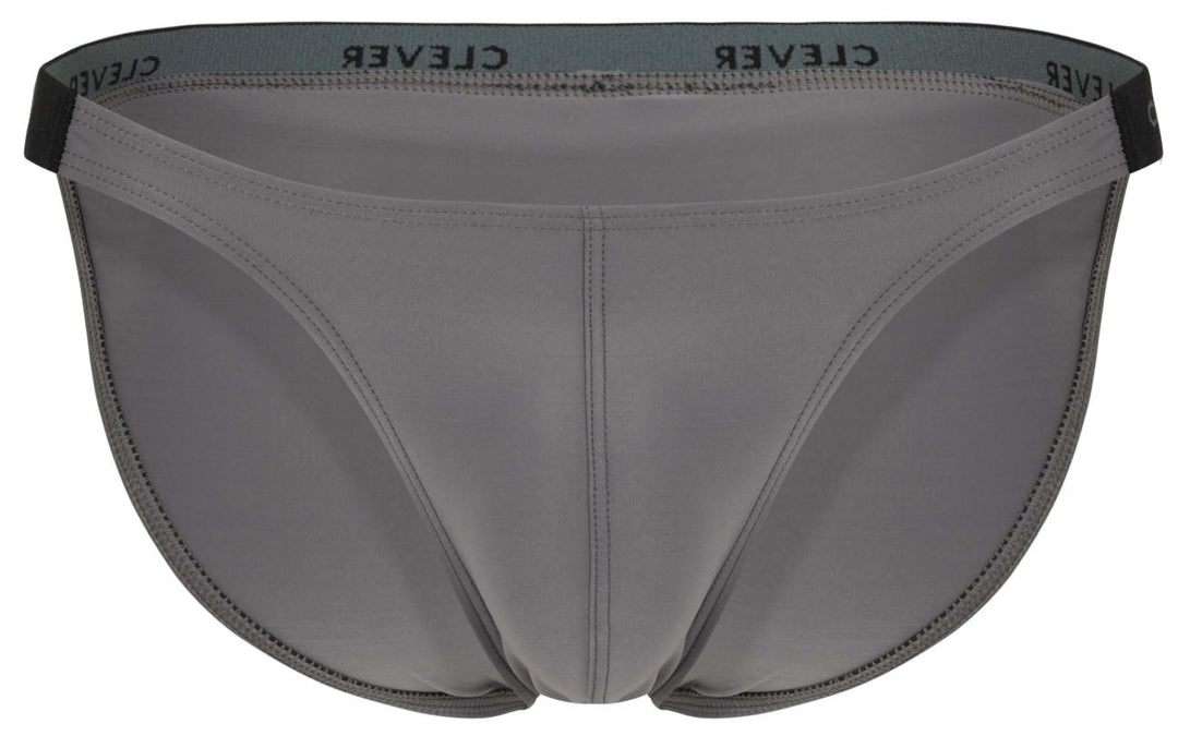Clever Moda Tokio Men's Bikini Brief in Gray – men's briefs