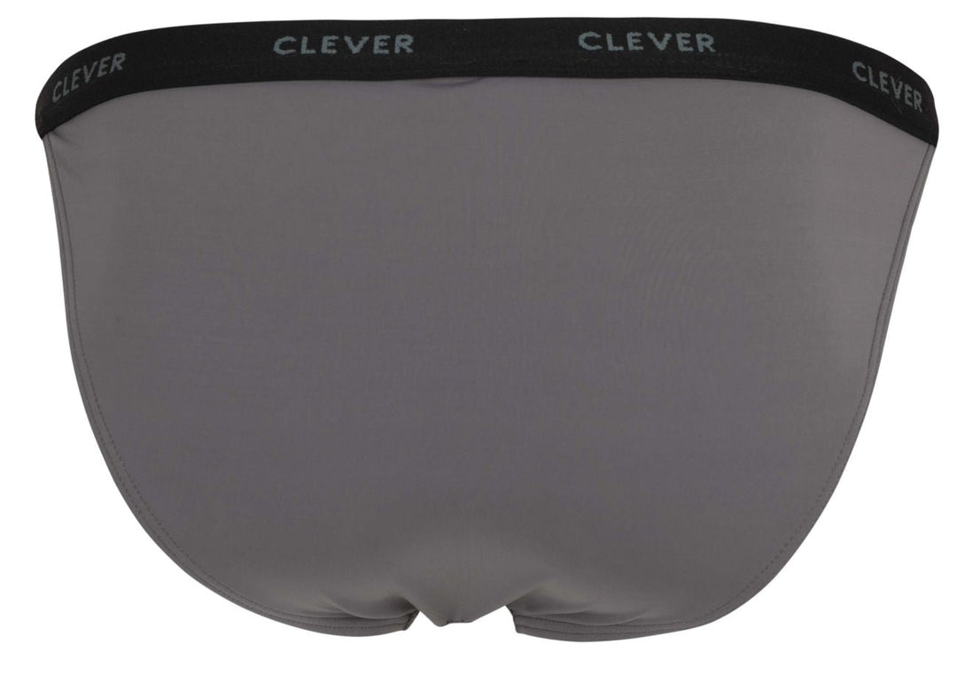 Clever Moda Tokio Men's Bikini Brief in Gray – men's briefs