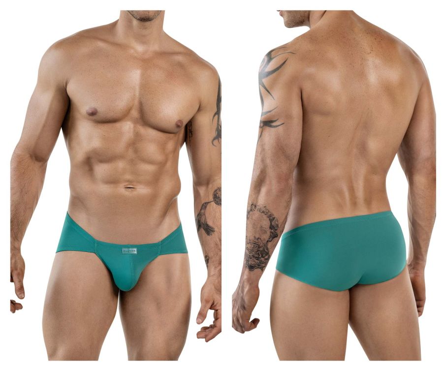 Clever Moda Audaz Men's Bikini Brief in Green – men's briefs