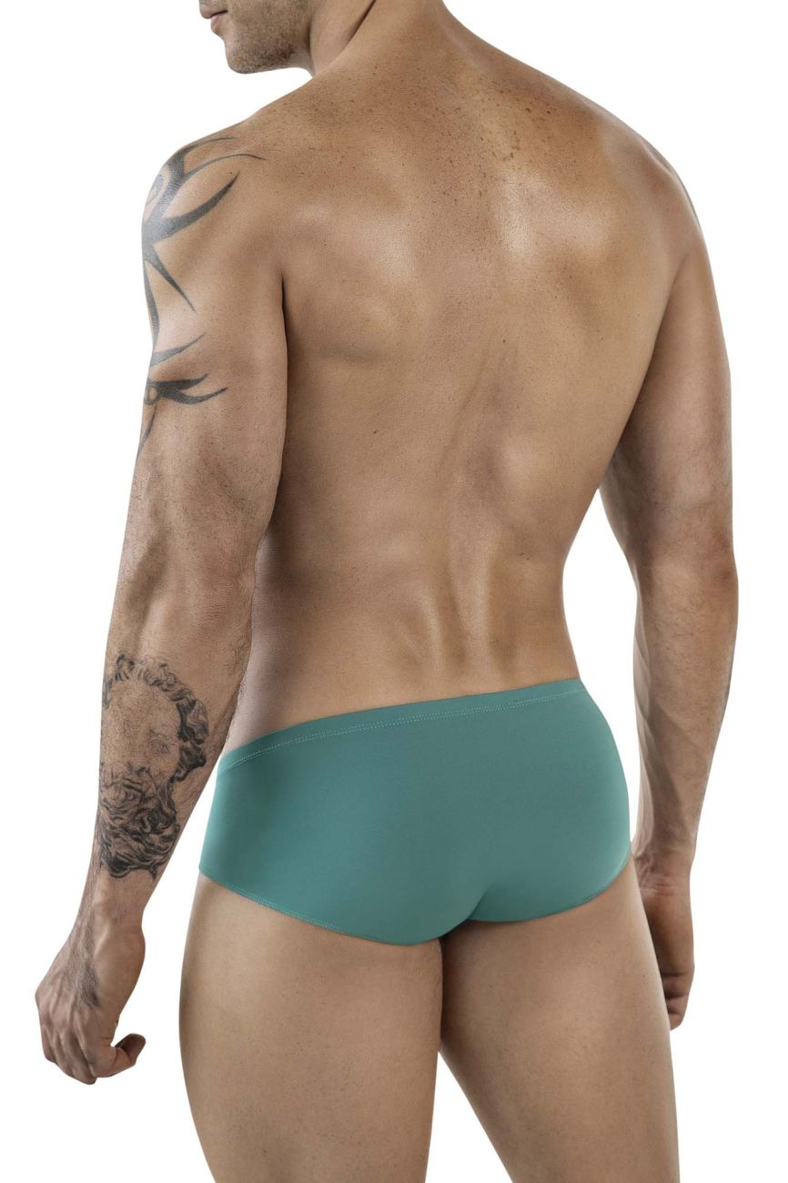 Clever Moda Audaz Men's Bikini Brief in Green – men's briefs